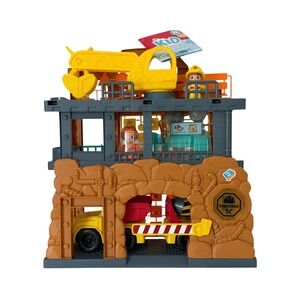 Kid Connection Mega Construction Site Play Set 33 Pieces Light & Sound NEW